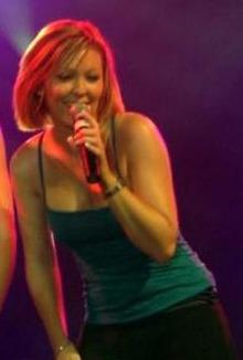 Natasha Hamilton in concert in Poland (2005)