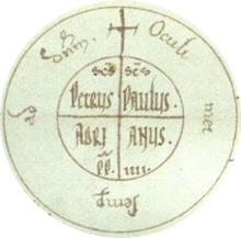 colour image of a contemporary document