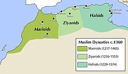 The Marinid Sultanate in 1360