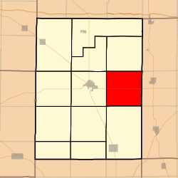Location in Hamilton County