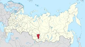 Map of Russia - Kemerovo Oblast.svg