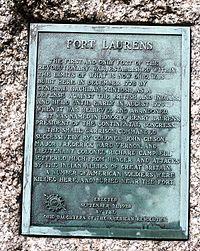 Fort Laurens plaque.JPG