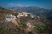 menri monastery (india) in 2016