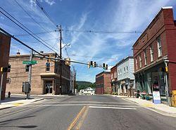 Central Lonaconing along MD 36