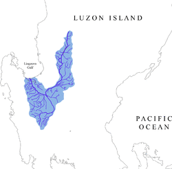 Agno river watershed.png