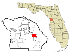 Location in Citrus County and the state of Florida