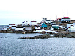 The village of Harrington Harbour