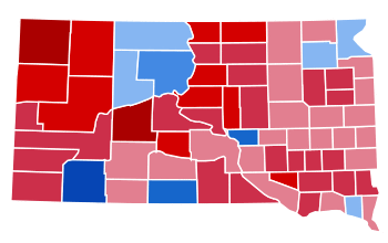 South Dakota Presidential Election Results 2004.svg