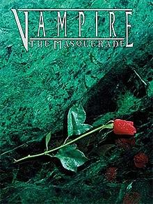The cover features a photograph of a red rose on green marble