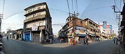 Amta Road and Jagadishpur Road Junction, Domjur
