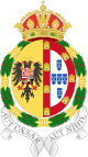 Coat of Arms of Isabella of Portugal, Holy Roman Empress and Queen Consort of Spain.svg