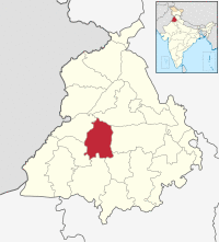 India - Punjab - Moga.svg