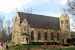 Cathedral Church of Saint Patrick (Charlotte, North Carolina) - exterior 3 cropped.jpg