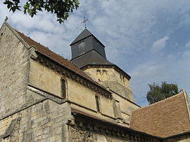 The church in Touques
