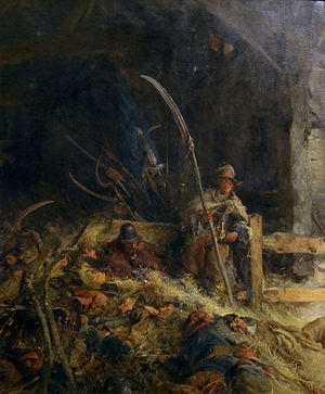 'The Morning of Sedgemoor' by Edgar Bundy, Tate Britain.JPG