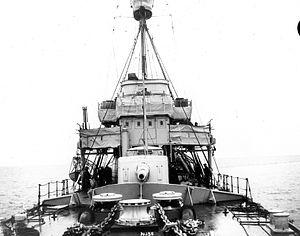 HMS Royalist forward 6-inch gun NAC PA-006533.jpg