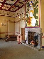 Replica of a bedroom.