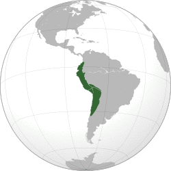 The Inca Empire at its greatest extent ca. 1525