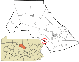 Location in Clinton County and the U.S. state of Pennsylvania.