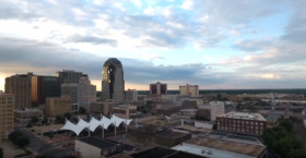 Downtown Shreveport, Louisiana, in 2018