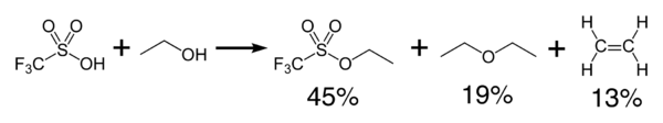 triflic acid condensation reaction