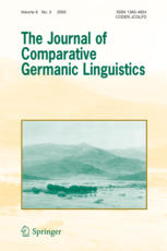 The Journal of Comparative Germanic Linguistics.jpg