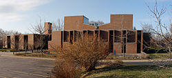 First Unitarian Church of Rochester NY North Side at West end 1227-8.jpg