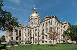Georgia State Capitol, Atlanta, West view 20160716 1.jpg