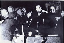 Panchen Lama during the struggle (thamzing) session 1964.jpg