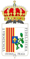 Coat of arms of Fraga