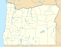 Map showing the location of William L. Finley National Wildlife Refuge