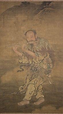 Han Xiangzi, by Ming court painter Liu Jun.jpg