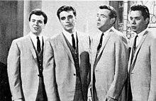 Jake Hess (second from right) with the Imperials, 1966