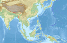 Petaurista magnificus distribution map.png