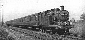 Suburban train for Brentwood, GER section of the LNER (CJ Allen, Steel Highway, 1928).jpg
