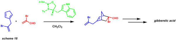 enantioslective diels-alder in total synthesis