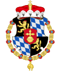 Coat of arms[1][2] during the reign of the House of Palatinate-Simmern of Palatinate