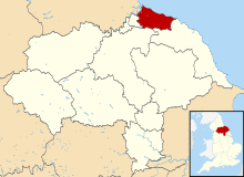 Shown within North Yorkshire and England