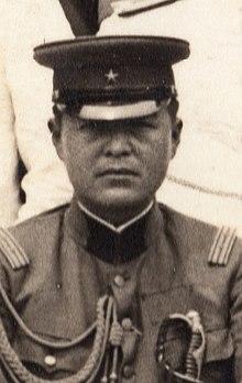 Yasushi Inoue in uniform