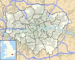 Neasden is located in Greater London