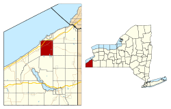 Location in Chautauqua County and New York