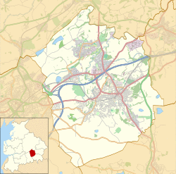 The Wham Stadium is located in the Borough of Hyndburn