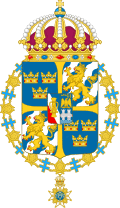 Great coat of arms of Sweden (shield and chain).svg