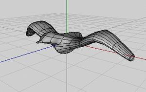 Simple editing in Wings 3D