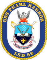 USS Pearl Harbor LSD-52 Crest.png
