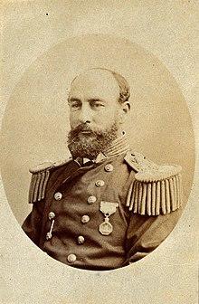 George Strong Nares. Photograph. Wellcome V0026912.jpg