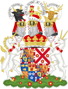 Coat of arms of the duke of Richmond, Lennox and Gordon.png