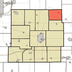 Location in Henry County