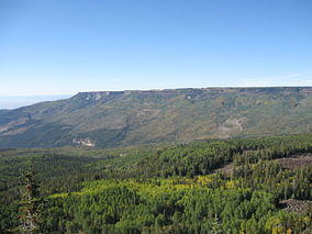 West edge of Grand Mesa, Colorado.jpg