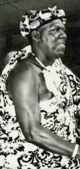 King Asantehene Prempeh II of Asanteman